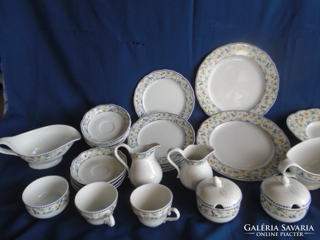 Form marienbad ingres weis porcelain incomplete tableware consists of 30 pieces