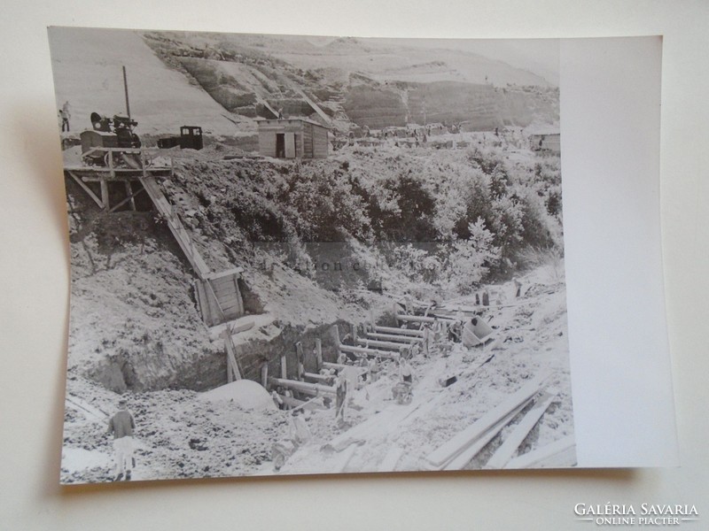 Av837.13 Szerfalva-Déda railway construction 1940 Transylvania Hungarian royal state railways - photo 1970k