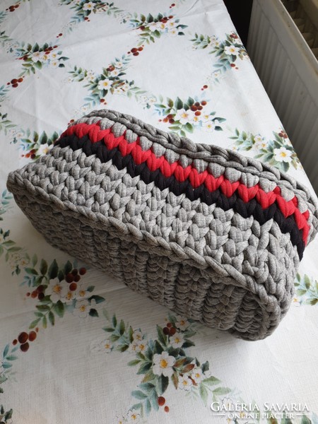 Crochet bread basket for sale!