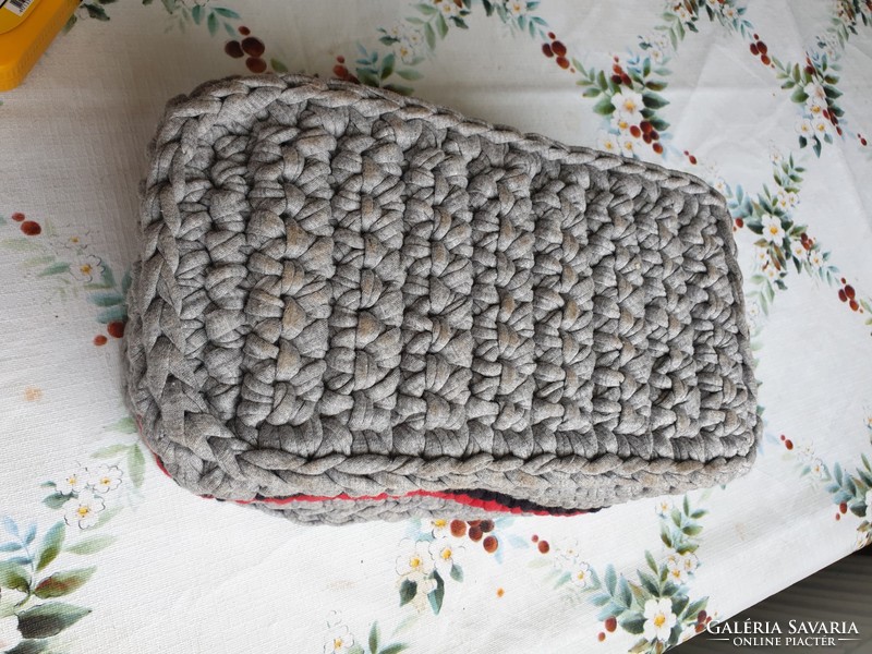 Crochet bread basket for sale!