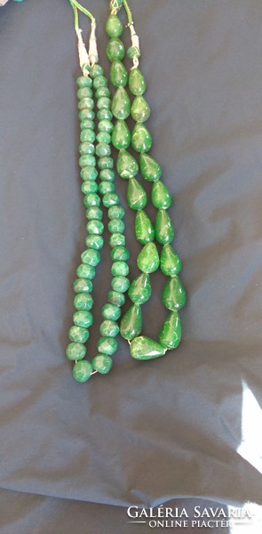 Jade pearl garlands