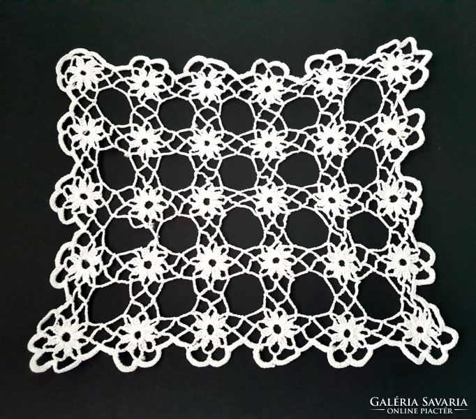 Crochet lace needlework home textile decoration small tablecloth, nipple placemat