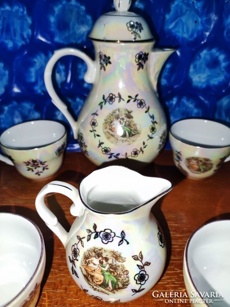 Porcelán kávés készlet (KAHLA GDR)