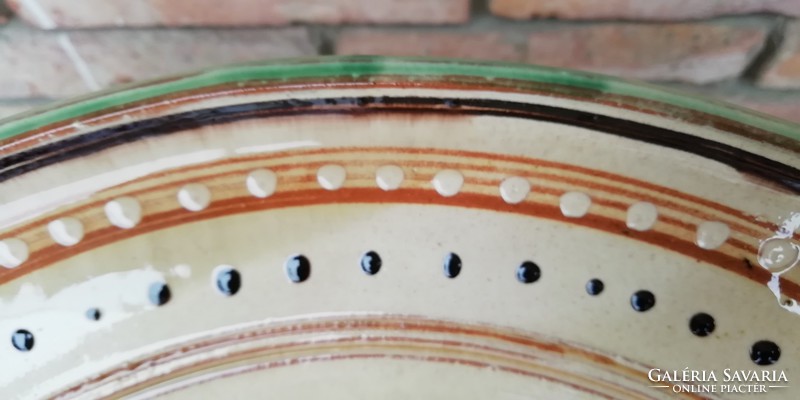 Gábor Lévai ceramic bowl, wall, table plate