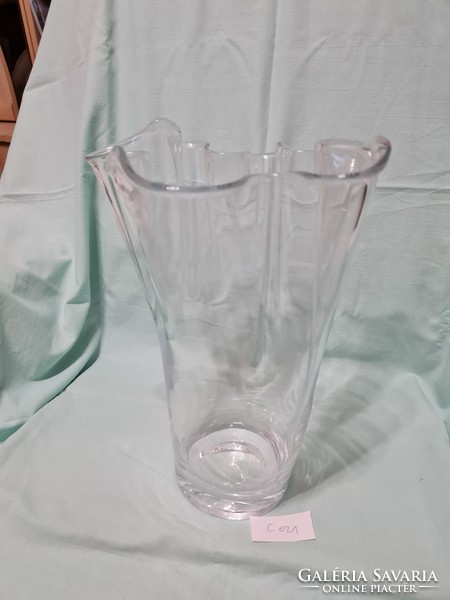 Glass vase 29 cm