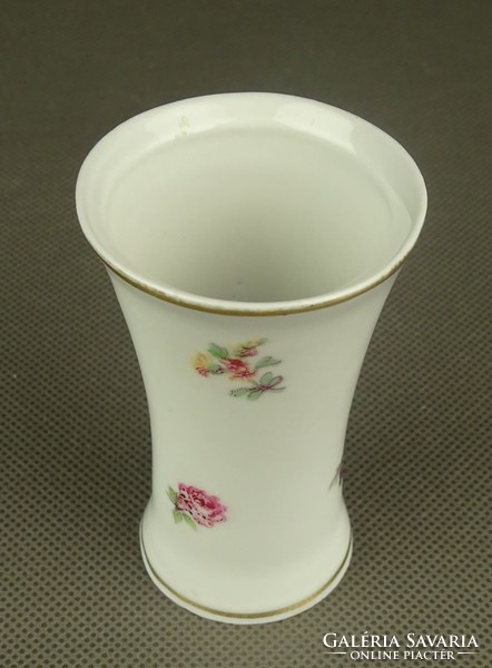 1G132 old drasche porcelain violet vase 7.5 Cm