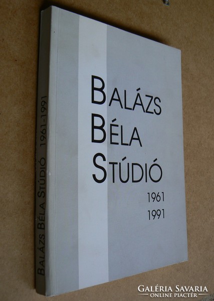 Balázs béla studio 1961-1991, bbs 1992, book in good condition