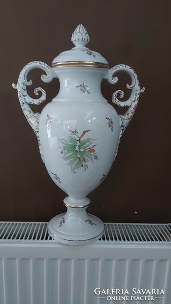 Herend Hecsedli patterned giant vase