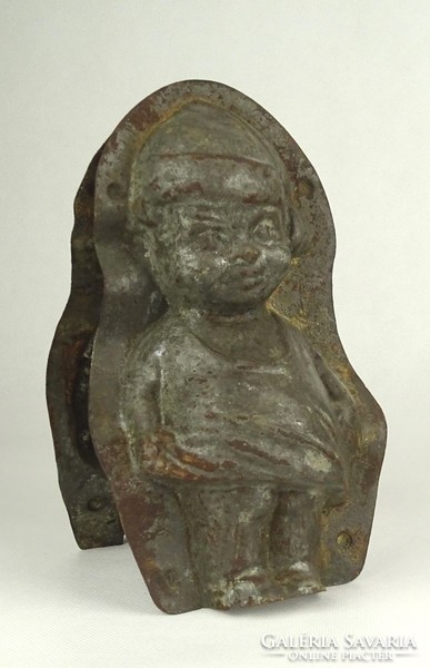 1G085 antique chocolate pouring little girl shape confectioner tool 20 cm