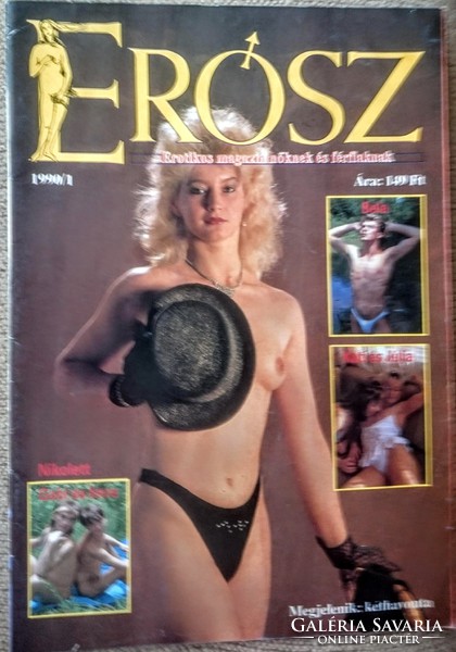 Eladó 2- db Erósz Magazin 1990-es kiadás.