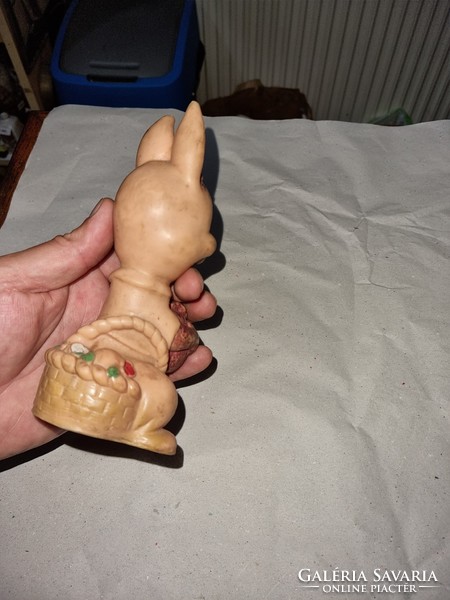 Old rubber figure
