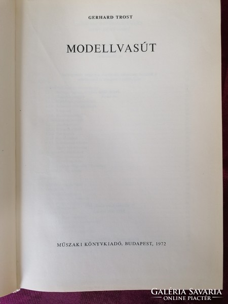 Gerhard Trost  Modellvasút 1972