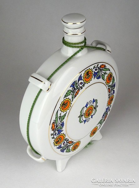 1G163 old flawless large raven house porcelain bottle 22 cm