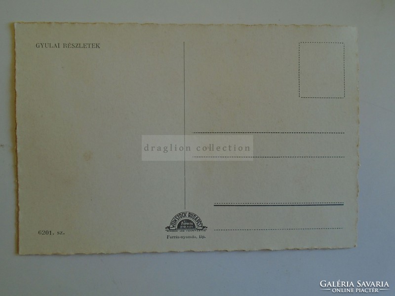 D184943  Régi képeslap  -GYULA  1930-40's