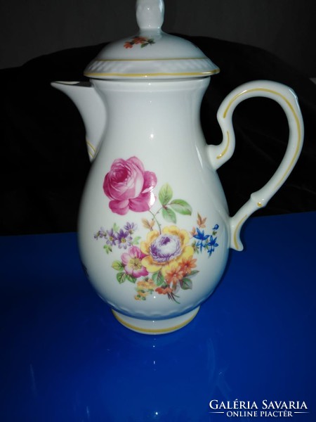 Német Rózsás porcelán kávéskészlet
