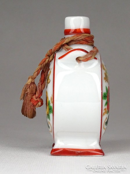 1G172 old zsolnay hungarian porcelain bottle