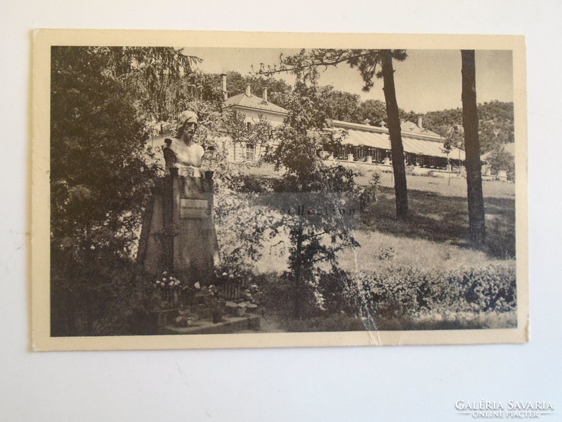 D184949   Régi képeslap   PARÁD Gyógyfürdő -Dessewffy -emlék  1930-40's