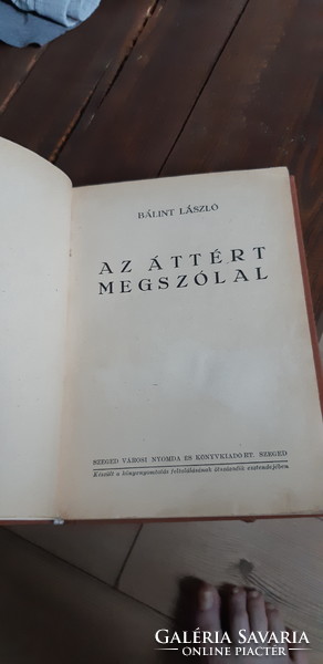 László Bálint - the converted one speaks 1940. Judaica