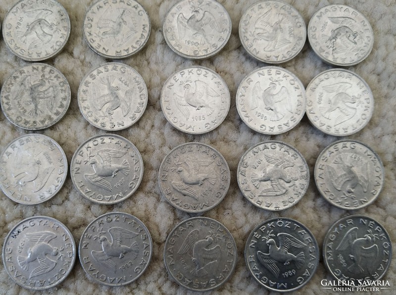 Régi 10 filléres érmék ( 29 db )