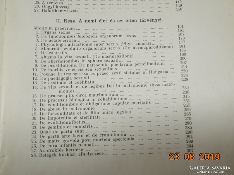 Medicina et Psychiatria Pastoralis - Lelkipásztorok számára, 1944-es kiadás