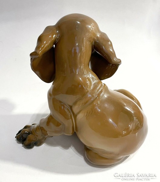 Rosenthal porcelain puppy dachshund figurine