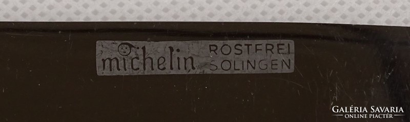 1G150 Régi ezüstözött Michelin evőeszköz készlet 27 darab