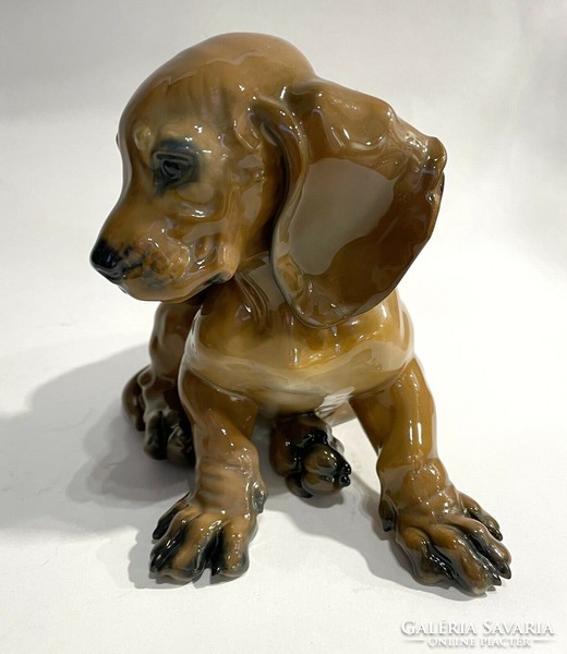 Rosenthal porcelain puppy dachshund figurine