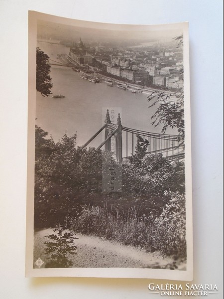 D184952 old postcard - budapest 1929 photo card