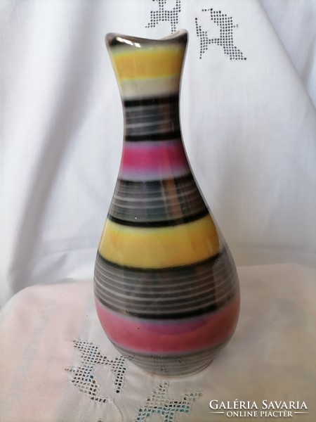 Retro Iparmüvészeti kerámia váza