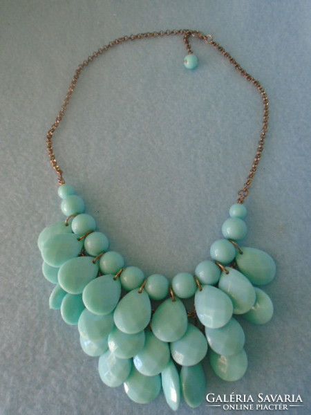 Amazing scandinavian turquoise necklace collier