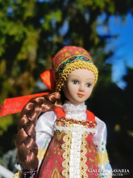 Porcelain-headed Russian doll