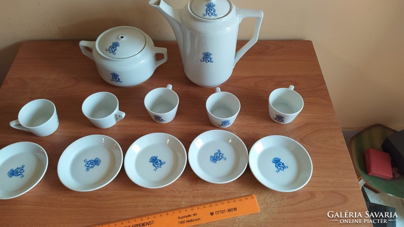 Old Czech tea set with coat of arms!