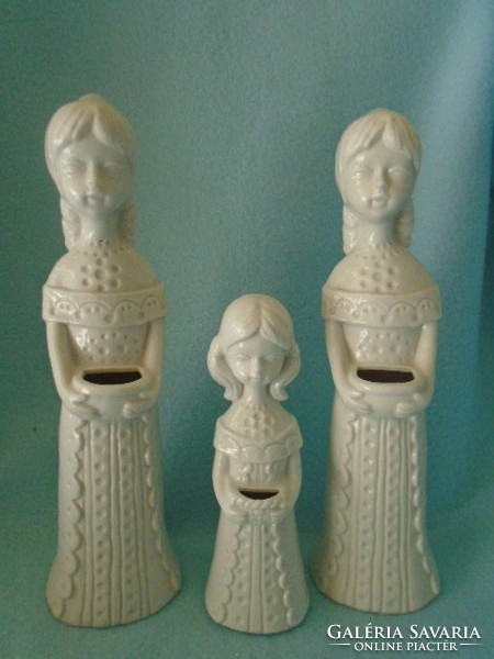 3 female figurines Scandinavian