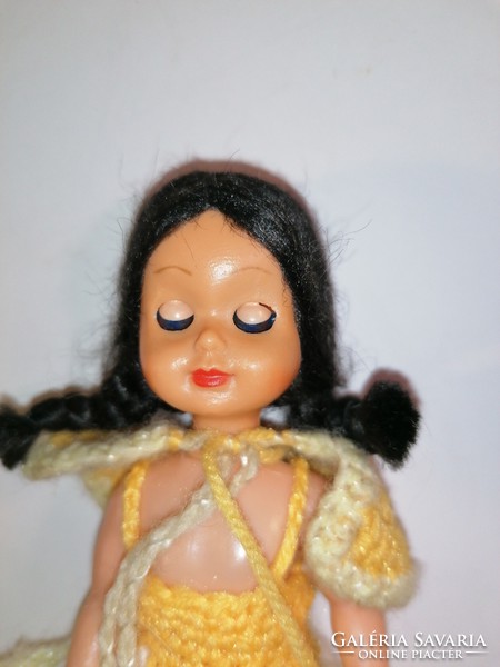 Italian cs branded old celluloid doll