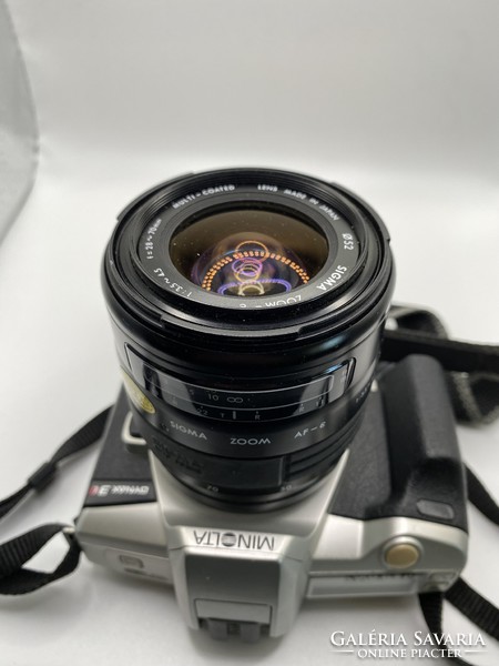 Sigma UC 28-70 objektiv plusz Minolta Dynax 3L fényképezőgép