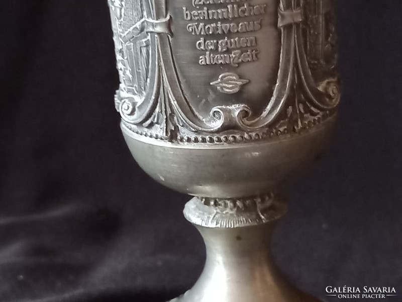 Wmf historicizing metal cup, cup, marked in good condition