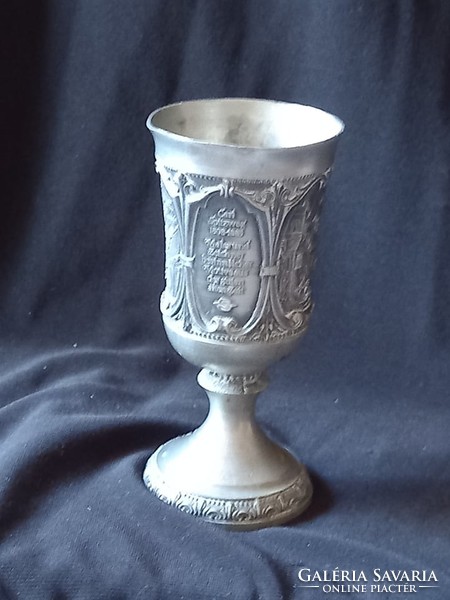 Wmf historicizing metal cup, cup, marked in good condition