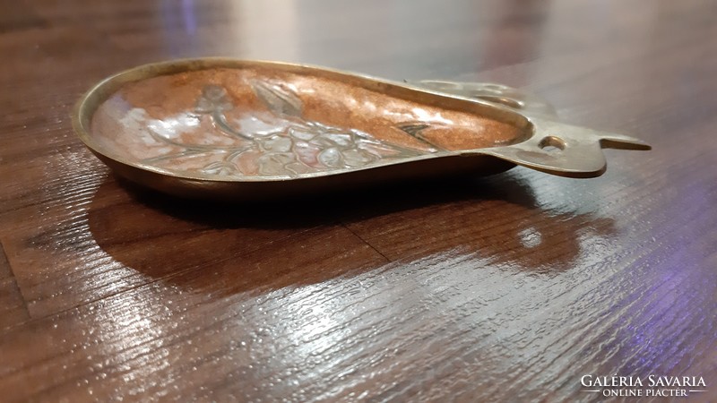 Copper bowl with pear shape 14 cm