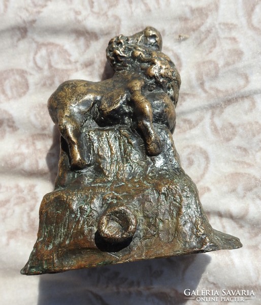 Absztrakt bronz szobor TEVE - DROMEDÁR