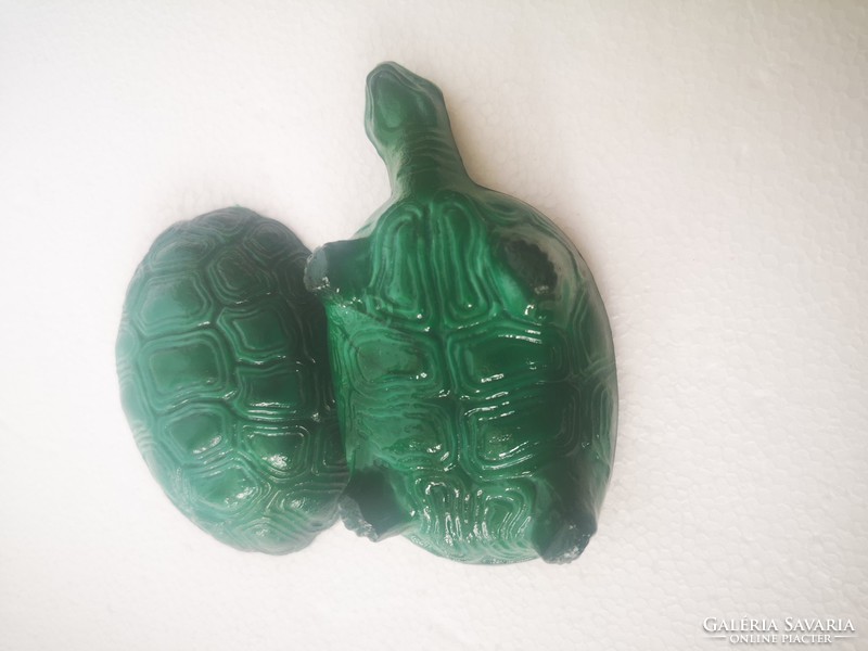 Art deco glass jewelry turtle Heinrich Hoffmann curt schlevogt