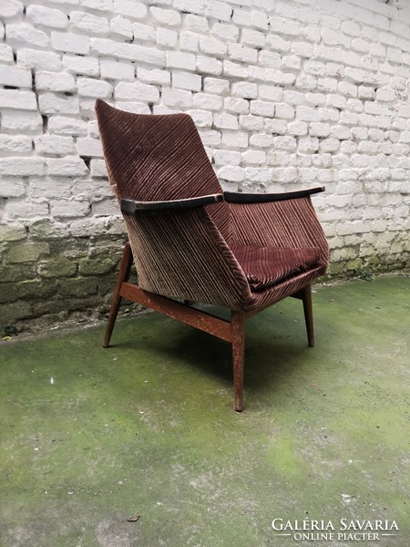 60's Hungarian retro armchair 3 pcs # 020