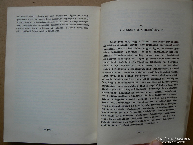 Film aesthetic studies, apple-hornbeam-hermann 1961, book in good condition (500 copies), rare!
