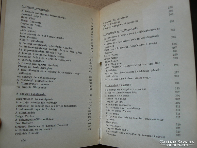 A FILMMŰVÉSZETI AVANTGARDE TÖRTÉNETE, NEMES KÁROLY 1973, KÖNYV JÓ ÁLLAPOTBAN, RITKA!