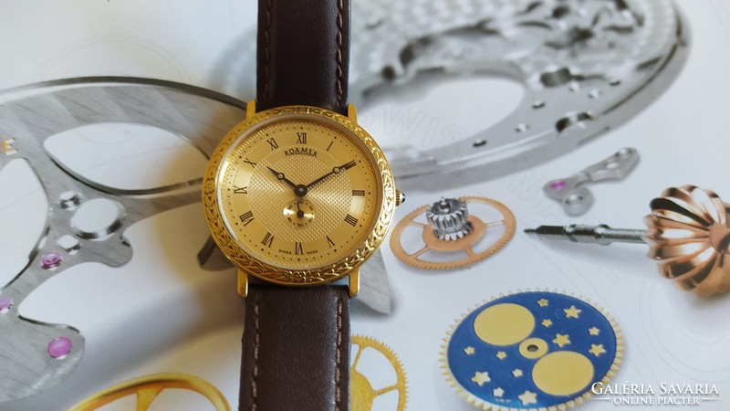 Jubilee edition roamer quartz wristwatch is beautiful but defective