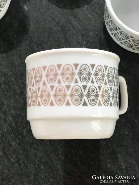 Zsolnay mugs 4 pcs, also for sale