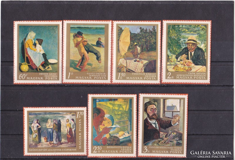 Hungary commemorative stamps full-set 1967
