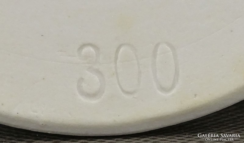 1G233 Régi porcelán patika tégely 3 darab
