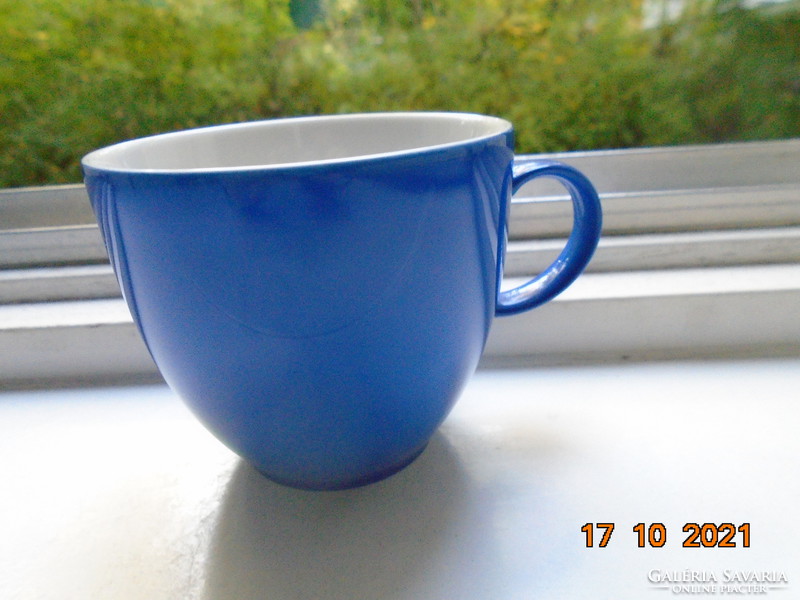 Mid century royal blue thomas rosenthal germany coffee cup