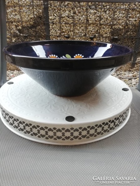 Városlőd large ceramic wall bowl