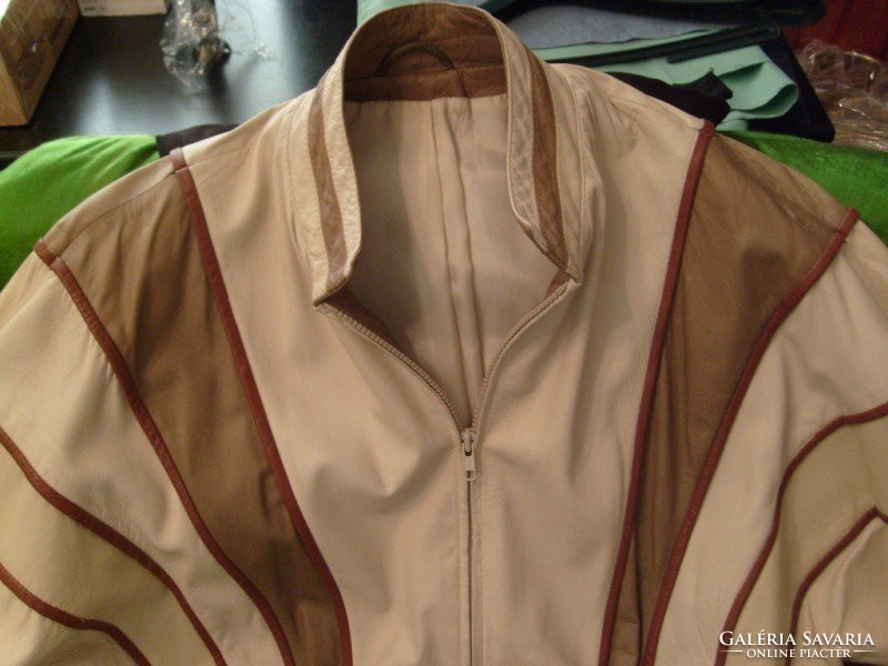 E13 extra luxury rarity walrus leather jacket with custom made silk lining for sale